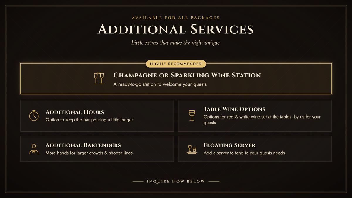 Additional Services